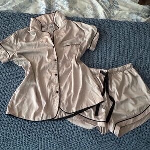 Satin Pajama Set